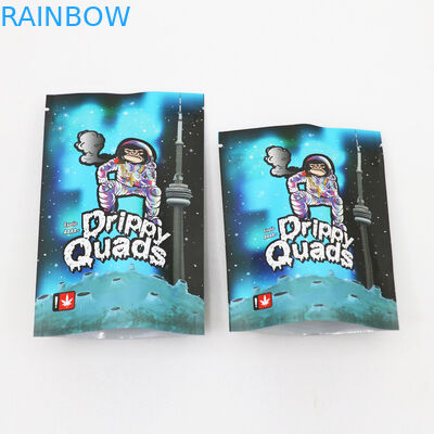 CMYK 4.3 मिल्स मोटा बाल सबूत कागज बैग सीबीडी लिफाफे