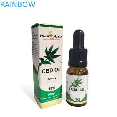 CMYK 200mic 30 ml कार्डबोर्ड ड्रॉपर बोतल पेपर बॉक्स