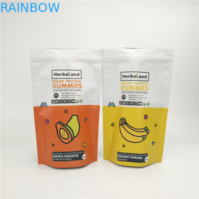 फूड ग्रेड गमियां फ्लेक्सीबल पीईटी सीडीबी मायलर बैग एमओपीपी