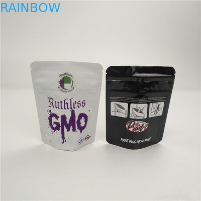 कैनाबी गांजा VMPET 100micron CBD तेल पैकेजिंग बैग 3.5g कुकीज़