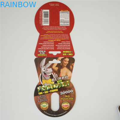 होलोग्राम गर्म मुद्रांकन कैप्सूल पैकेजिंग कार्ड Rhuno 100K