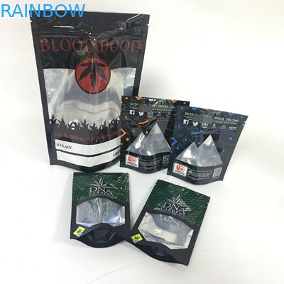 पाउडर सीएमवाईके 120 माइक्रोन पुन: प्रयोज्य एल्यूमीनियम पन्नी पाउच सीबीडी गमी