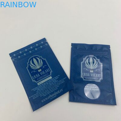 जिपर VMPE 1500microns हीट सील सिगरेट बैग 18x26 सेमी