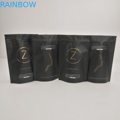 MOPP VMPET एसजीएस जिपर चेहरे की सफाई कपड़े के लिए थैली खड़े हो जाओ