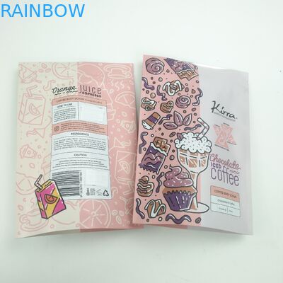 बोलसा मैट फिल्म MOPP VMPET Resealable बीन्स Doypack के लिए थैली खड़े हो जाओ