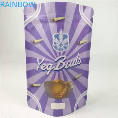3.5 ग्राम MOPP कैनबिस फूल पैकेजिंग बैग बाल प्रतिरोधी