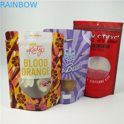 एक्ज़िट जिपलॉक एडिबल्स मायलर पैकेजिंग बैग ग्रैव्योर प्रिंटिंग