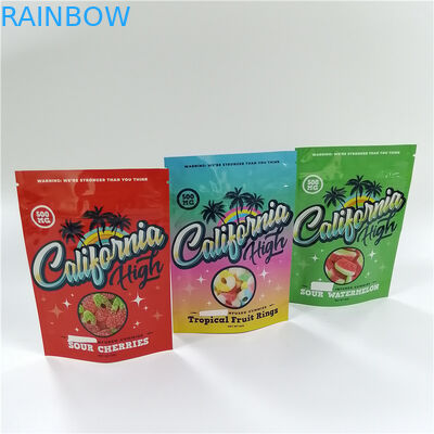 Gummies भालू के लिए Gravure प्रिंटिंग Mylar पैकेजिंग बैग VMPET