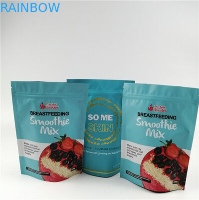 Gravure प्रिंटिंग 100mircon Smell प्रूफ पाउच 250g मट्ठा प्रोटीन