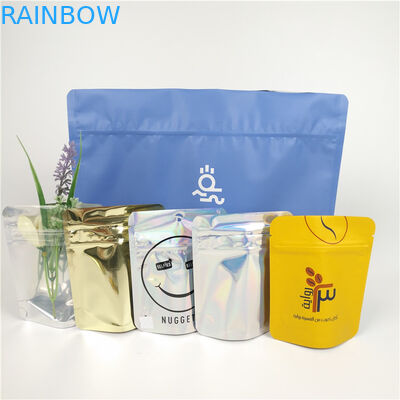 मूंगफली का मक्खन के लिए लचीला एसजीएस खाद्य चाइल्डप्रूफ मायलर बैग