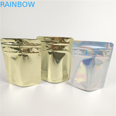 चाइल्ड प्रूफ जिपलॉक 3.5 जी कुकीज़ स्मेल प्रूफ बैग VMPET