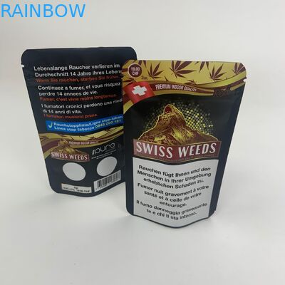 ओबामा ने 7 * 12CM खरपतवार पैकेजिंग Mylar बैग के ऊपर चुटकुले