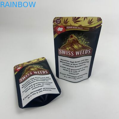 CMYK 110 माइक्रोन पीईटी तम्बाकू पत्ता पैकेजिंग बैग