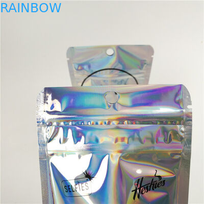 बाल प्रतिरोधी जमे हुए कुकीज़ पन्नी resealable पाउच खाद्य माइलर Ziplock