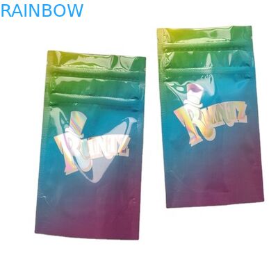 14 जी डिजिटल प्रिंटेड गमियां छोटे स्टैंड पाउच फूड ग्रेड प्लास्टिक