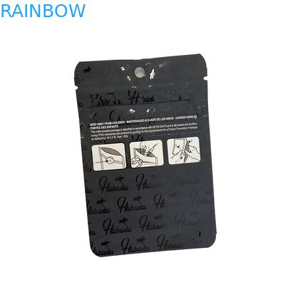 कुकीज़ के लिए 3.5 ग्राम होलोग्राफिक डिजिटल प्रिंटेड पाउच बालप्रूफ