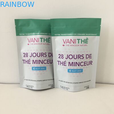 एल्यूमीनियम पन्नी स्टैंड अप जिपर स्नैक बैग पैकेजिंग डिजिटल मुद्रित