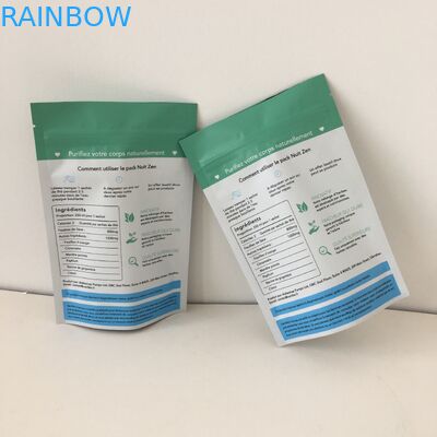 एल्यूमीनियम पन्नी स्टैंड अप जिपर स्नैक बैग पैकेजिंग डिजिटल मुद्रित