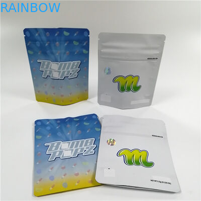 चिपचिपा भालू खाद्य Mylar प्लास्टिक एल्यूमीनियम पन्नी बैग नरम स्पर्श