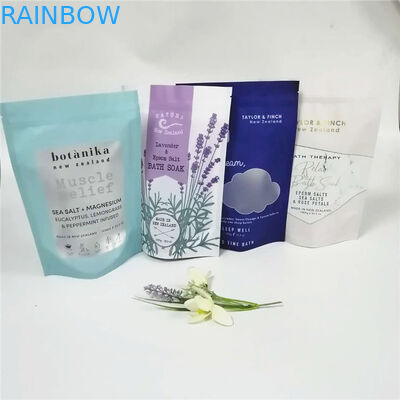 महासागर समुद्री नमक प्लास्टिक पाउच पैकेजिंग स्व स्थायी रहने योग्य कस्टम लोगो पैकेजिंग