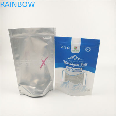 स्नान नमक पैकेजिंग पन्नी मैट स्टैंड अप ज़िपलॉक पाउच पुन: प्रयोज्य