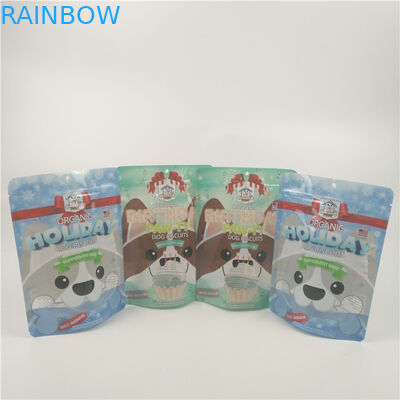 ऑर्गेनिक डॉग बिस्किट पेट फ़ूड पाउच ग्रैविव प्रिंटेड फिल्म लैमिनेटेड