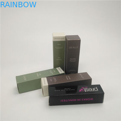 ड्रॉपर बोतल पैकिंग के लिए इत्र कॉस्मेटिक पैकेजिंग पेपर बॉक्स 350gsm