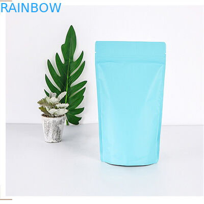 जिपर के साथ बॉडी स्क्रब प्लास्टिक एल्युमिनियम फॉयल स्टैंड अप पाउच