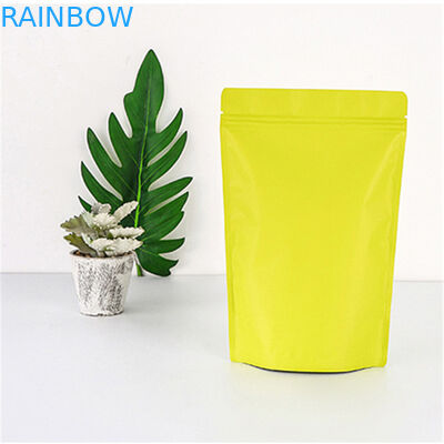 जिपर के साथ बॉडी स्क्रब प्लास्टिक एल्युमिनियम फॉयल स्टैंड अप पाउच