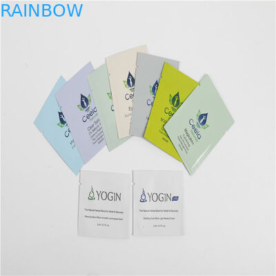 छोटे पर्यावरण के अनुकूल ज़िप ताला प्लास्टिक कॉस्मेटिक पैकेजिंग बैग अनुकूलित मुद्रित