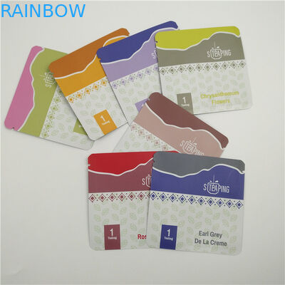 पन्नी प्लास्टिक चाय Recyclable पाउच पैकेजिंग काले हरे स्वनिर्धारित लोगो