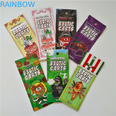 कस्टम मुद्रित Recyclable Mylar Smell प्रूफ खरपतवार गमी भालू खाद्य लचीला जिपलॉक पैकेजिंग बैग