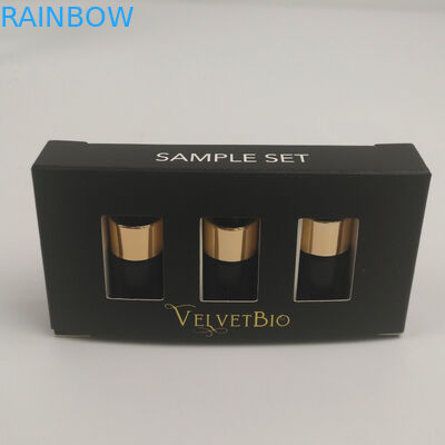 कस्टम लोगो गोल्ड पन्नी यूवी मुद्रित आयताकार सीरम त्वचा की देखभाल के लिए आयताकार ट्यूब कार्डबोर्ड कॉस्मेटिक पेपर पैकेजिंग बॉक्स मुद्रित