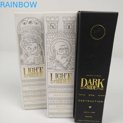 कस्टम थोक Foldable छोटे काले लक्जरी गर्म मुद्रांकन सोने की पन्नी उपहार कॉस्मेटिक पैकेजिंग पेपर बॉक्स