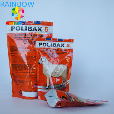 Gravure प्रिंटिंग प्लास्टिक पालतू कुत्ता ज़िप ताला Edibles खाद्य पैकेजिंग बैग के साथ व्यवहार करता है