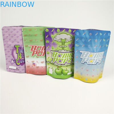 गंध सबूत कुकी मसाला प्लास्टिक Mylar बैग तंबाकू खाद्य पदार्थst