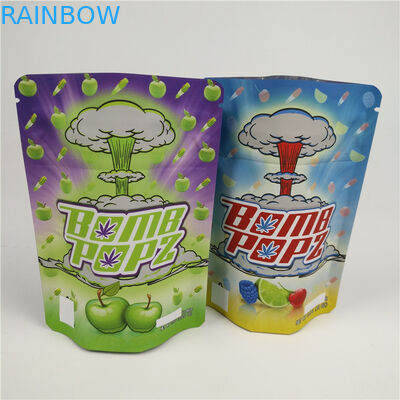 गंध सबूत कुकी मसाला प्लास्टिक Mylar बैग तंबाकू खाद्य पदार्थst