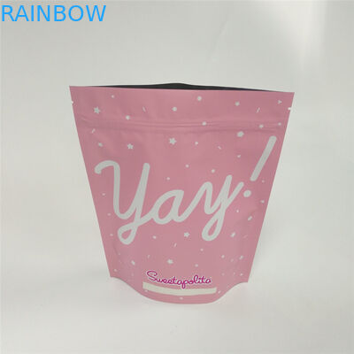 एमओपीपी धातुकृत एल्यूमिनियम फोइल जिपलॉक बैग मैट फ्रॉस्टेड प्रिंटिंग