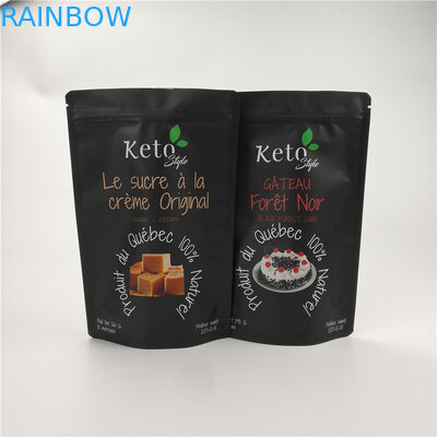 कैंडी केक स्नैक के लिए 8x15 सेमी एफडीए माइलर फूड पैकेजिंग बैग वीएमपीईटी