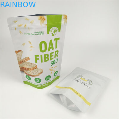 ग्रेव्योर प्रिंटिंग एमओपीपी प्लास्टिक स्टैंड अप पाउच 120 माइक्रोन