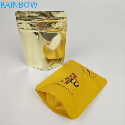 MOPP मैट चाइल्ड प्रूफ Mylar बैग क्लियर विंडो के साथ