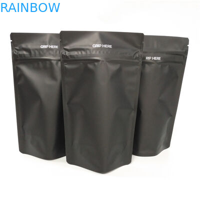 गांजा फूल सीबीडी हर्ब जिपलॉक मायलर पाउच चाइल्ड प्रूफ बैग 1g 3.5g 7g