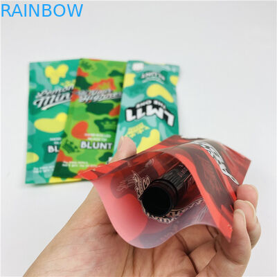 कम MOQ कस्टम मुद्रित गांजा सिगार रैपिंग Mylar ज़िप बैग ग्रैबा तंबाकू पाउच पैकेजिंग: