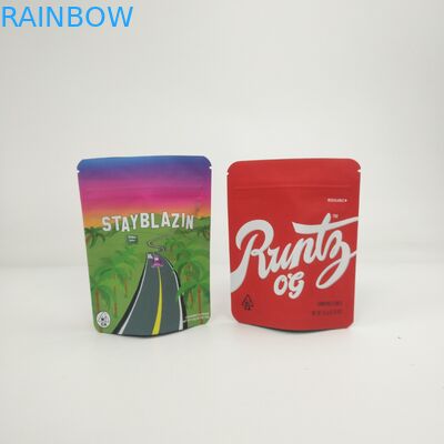 नि: शुल्क नमूना 3.5 जी 7 जी 14 जी 28 जी 1 पौंड कुकीज़ गांजा सीबीडी कैनबिस रंट्ज़ कुश धुंध के लिए बैग खड़े हो जाओ