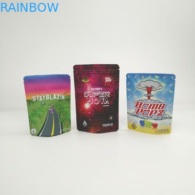 स्वनिर्धारित लोगो 3.5 जी 7 जी 14 जी 28 जी 1 पौंड कुकीज़ कुश हेज हर्ब सीबीडी कैनबिस रंट्ज़ के लिए बैग खड़े हो जाओ