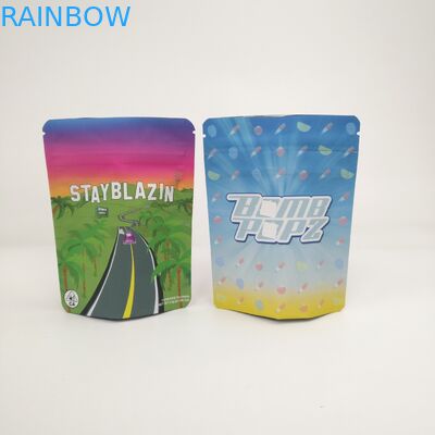 स्वनिर्धारित लोगो 3.5 जी 7 जी 14 जी 28 जी 1 पौंड कुकीज़ कुश हेज हर्ब सीबीडी कैनबिस रंट्ज़ के लिए बैग खड़े हो जाओ