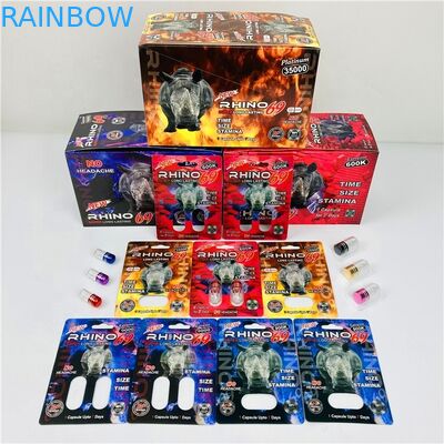 राइनो 7 के लिए एफडीए डबल होल 89X127mm 3D प्लास्टिक कार्ड