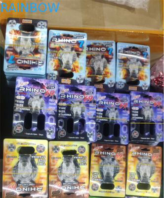 राइनो 7 के लिए एफडीए डबल होल 89X127mm 3D प्लास्टिक कार्ड