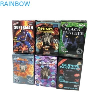 डिस्प्ले बॉक्स के साथ होलोग्राम एसजीएस सेक्स पिल ब्लिस्टर कार्ड 500k 3D ब्लिस्टर पेपर कार्ड