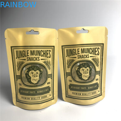 पीए 1.5 सी एएल 0.7 सी मैट स्नैक पैकेजिंग बैग एमपीईटी खड़े हो जाओ: